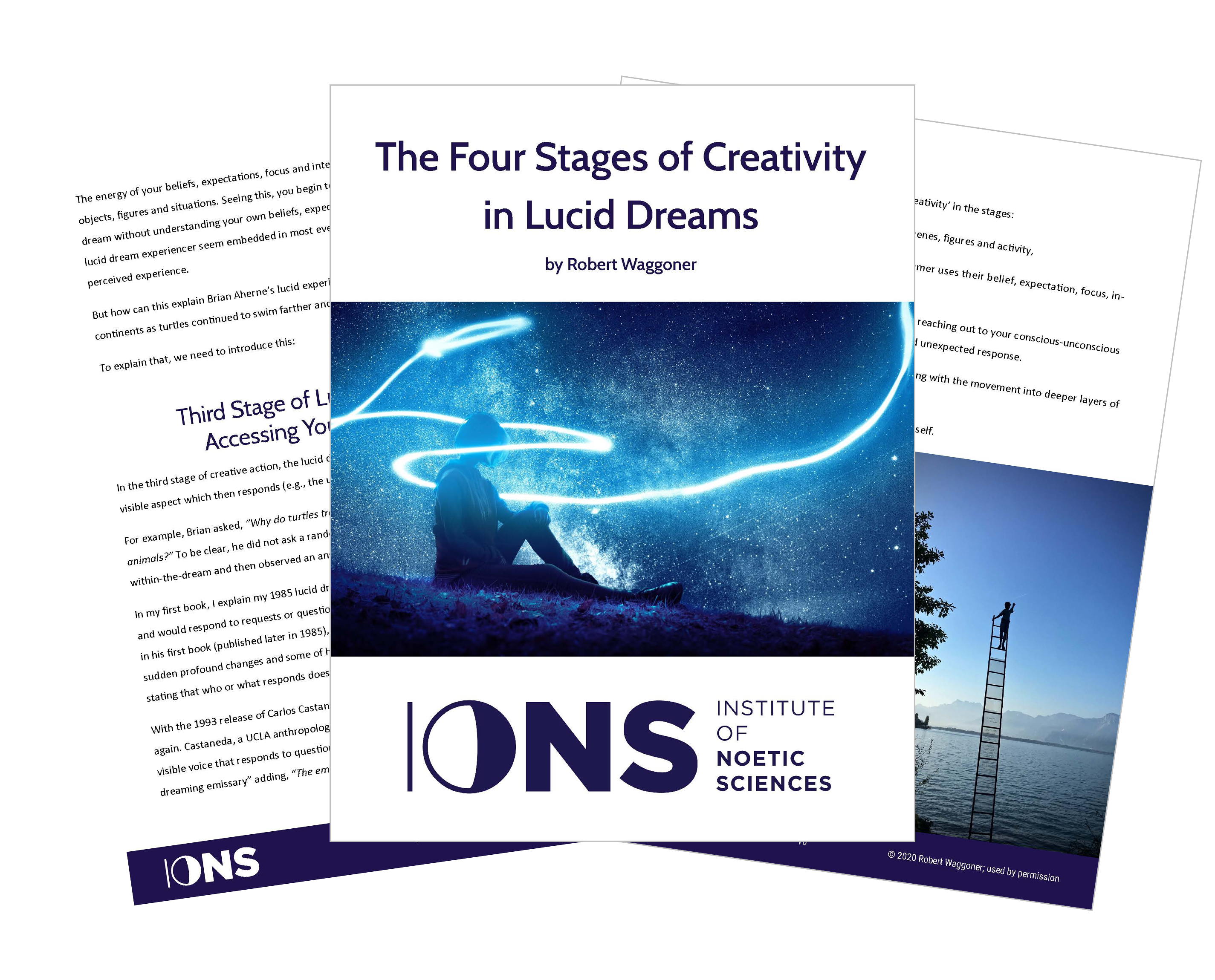 Four Stages of Creativity in Lucid Dreams - cover